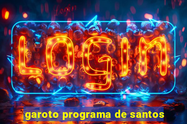 garoto programa de santos